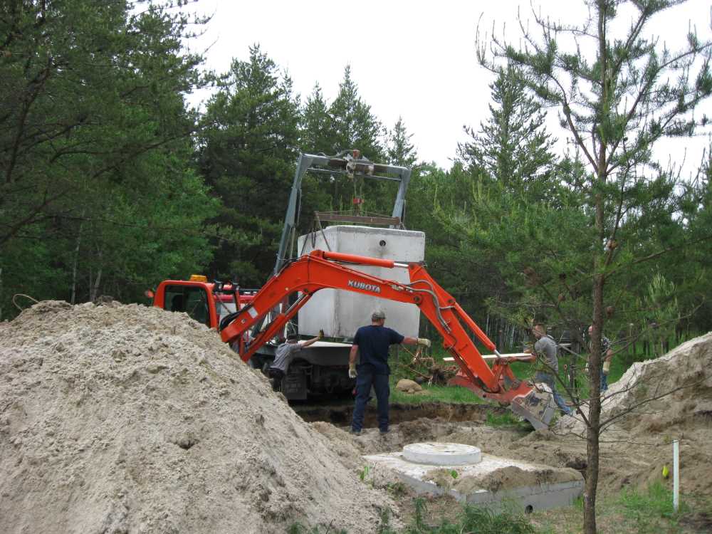 Naturist Legacy History: Gallery 12/26...Sewage holding tanks are installed