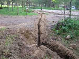 Naturist Legacy History: Gallery 13/29...Trenching in the new phone line