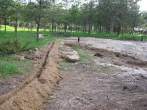Naturist Legacy History: Gallery 13/30...Trenching in the new phone line