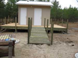 Naturist Legacy History: Gallery 20/26...Construction of washrooms continues