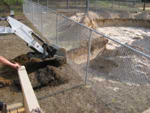 Naturist Legacy History: Gallery 26/09...Work begins on the swimming pool