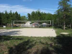 Naturist Legacy History: Gallery 31/09...Beach volleyball court completed
