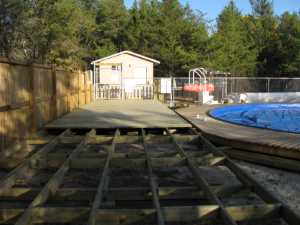 Naturist Legacy History: Gallery 35/15...Work begins on the new sun deck