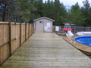 Naturist Legacy History: Gallery 36/09...Sun deck joined to existing decks