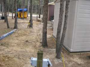 Naturist Legacy History: Gallery 37/09...Campground power upgrade, iron filter