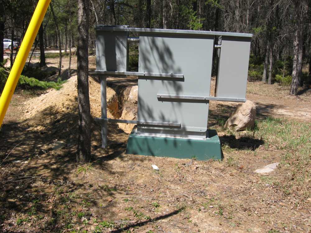 Naturist Legacy History: Gallery 37/16...Campground power upgrade, iron filter
