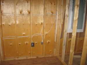 Naturist Legacy History: Gallery 47/06...Electrical, plumbing roughed in