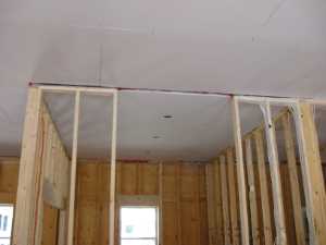 Naturist Legacy History: Gallery 48/08...Insulation, vapour barrier, drywall