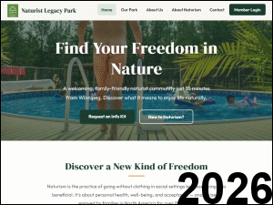 Naturist Legacy History: Their new website in 2026