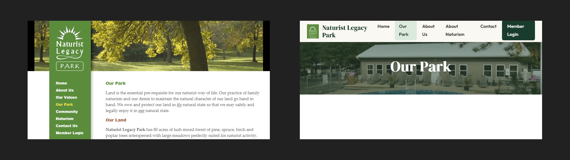 Our Park page ... 2011, 2026