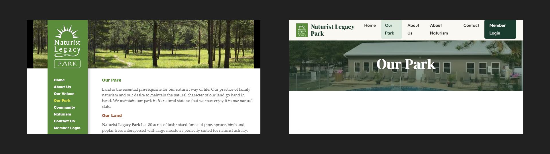 Our Park page testimonials ... 2013, 2026