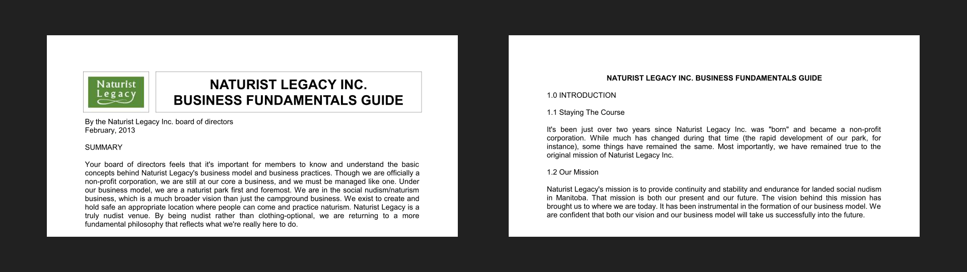 Business Fundamentals Guide ... 2013