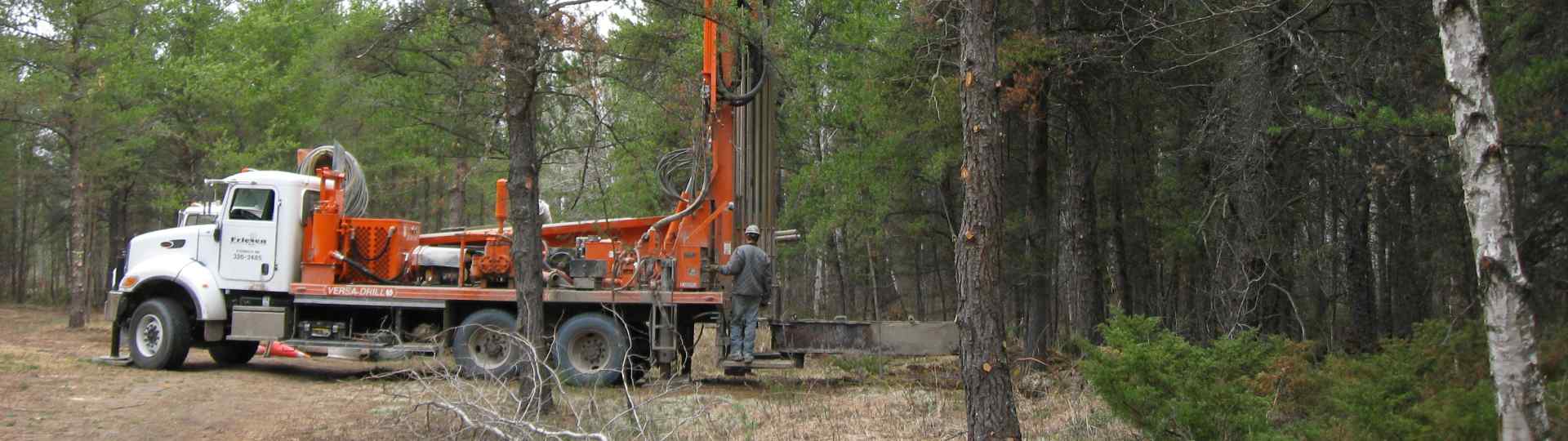 The new water well is drilled ... 2011