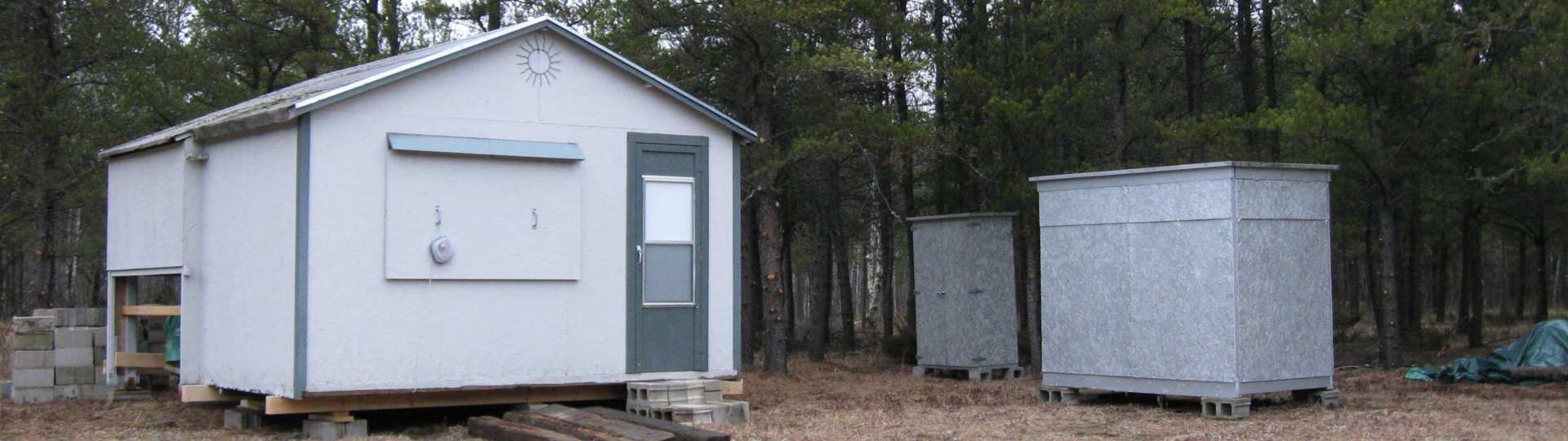 Moving our cottage to the new park ... 2010